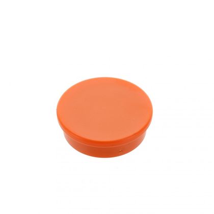 Kancelářský magnet, neodym, kulatý, oranžový