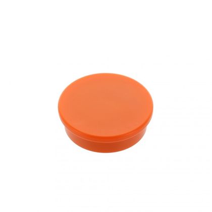 Kancelářský magnet, ferit, kulatý, oranžový