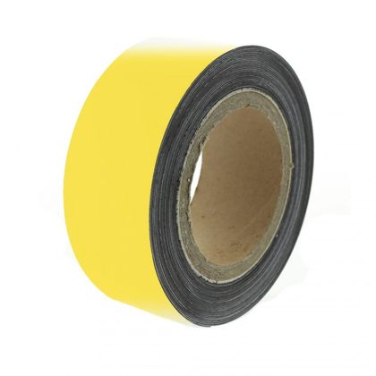 Magnetická páska 10 m, žlutá matná