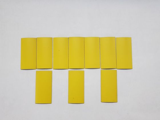 Magnetické štítky, žluté matné